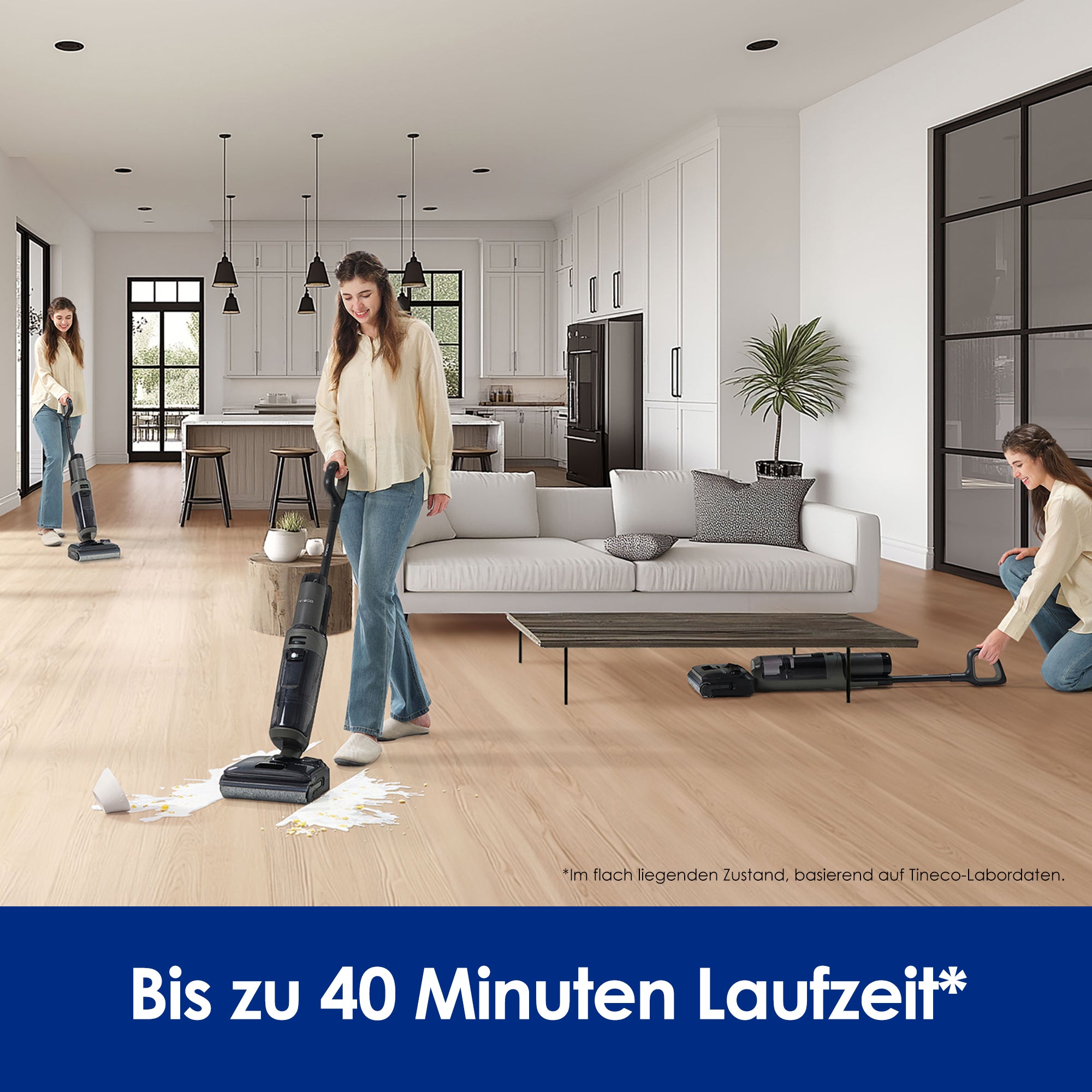 Tineco FLOOR ONE i6 Stretch Nass und Trockensauger, nass trockensauger, wischsauger, staubsauger, staubsauger kabellos, akku staubsauger