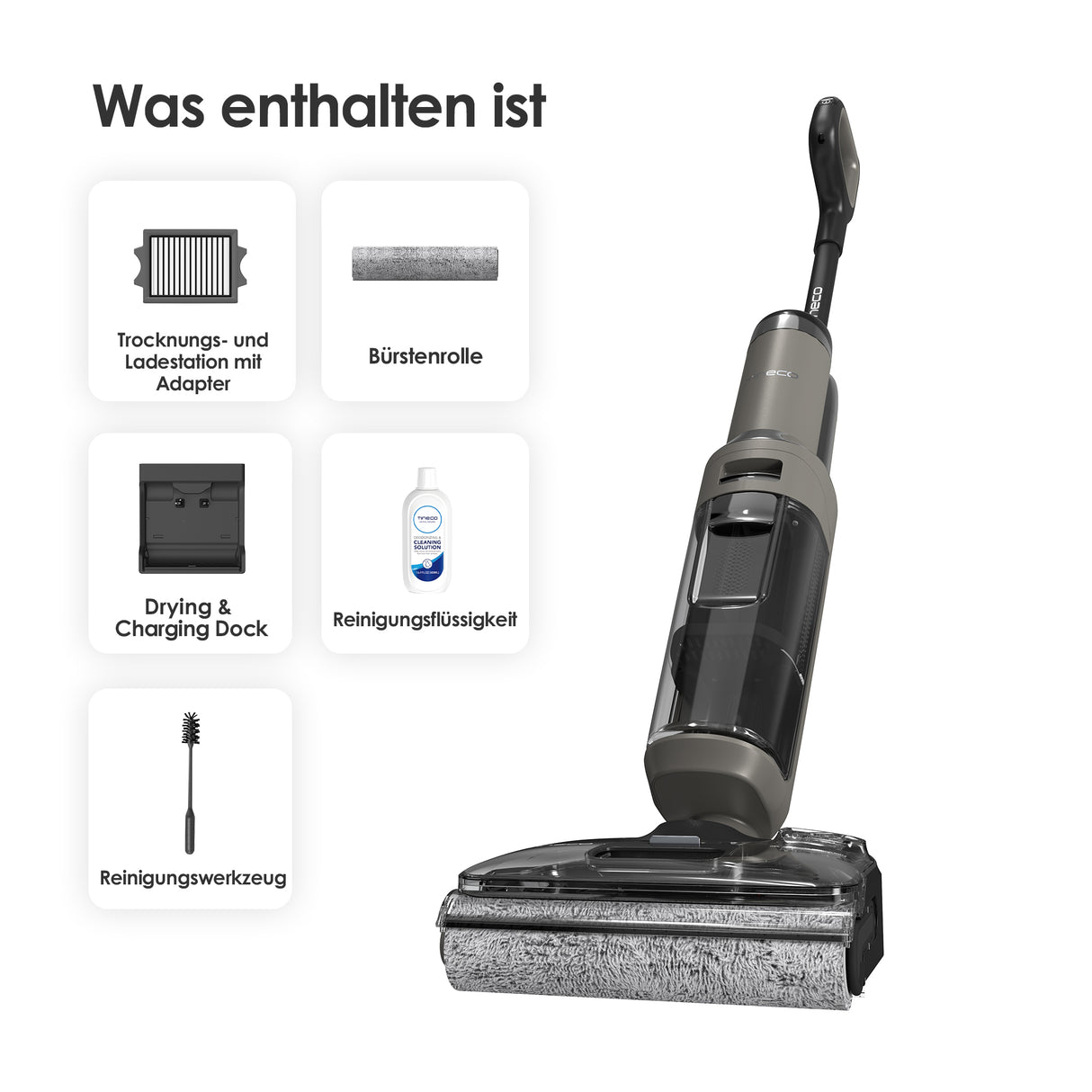 Tineco FLOOR ONE i6 Stretch Nass- und Trockensauger