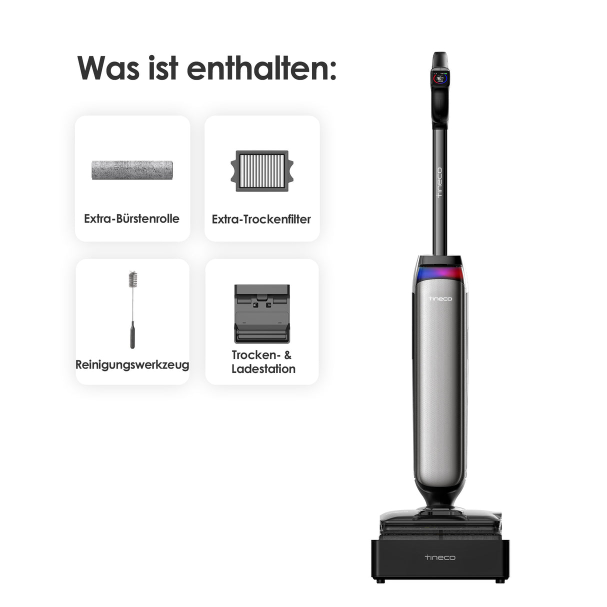 Tineco FLOOR ONE S9 Artist Steam Pro Nass- und Trockensauger