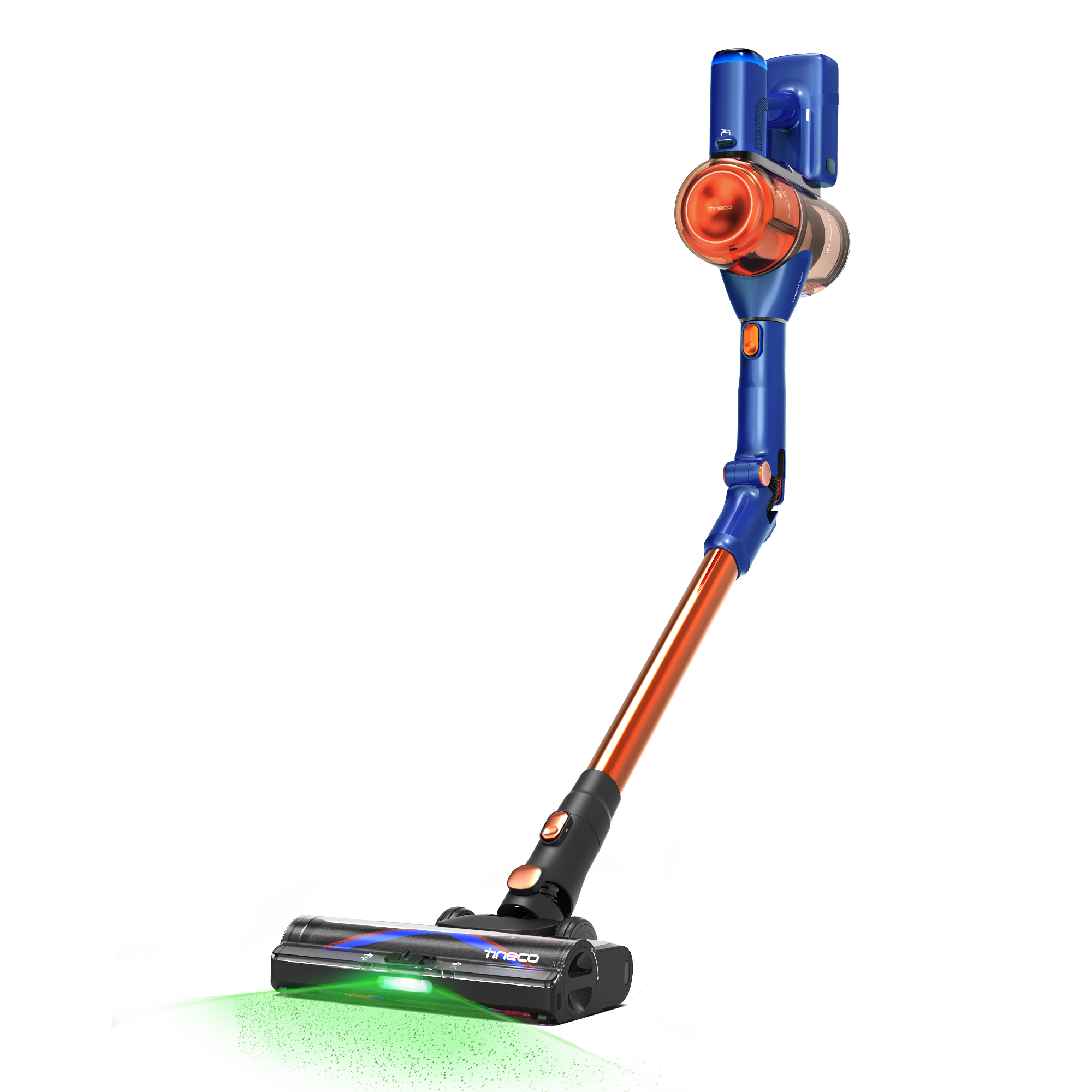 TINECO PURE ONE S70 Smarter Akkustaubsauger blau-orange