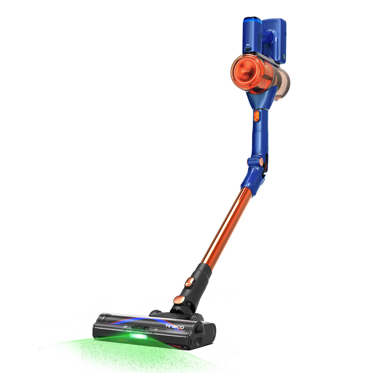 TINECO PURE ONE S70 Smarter Akkustaubsauger Orange-blau