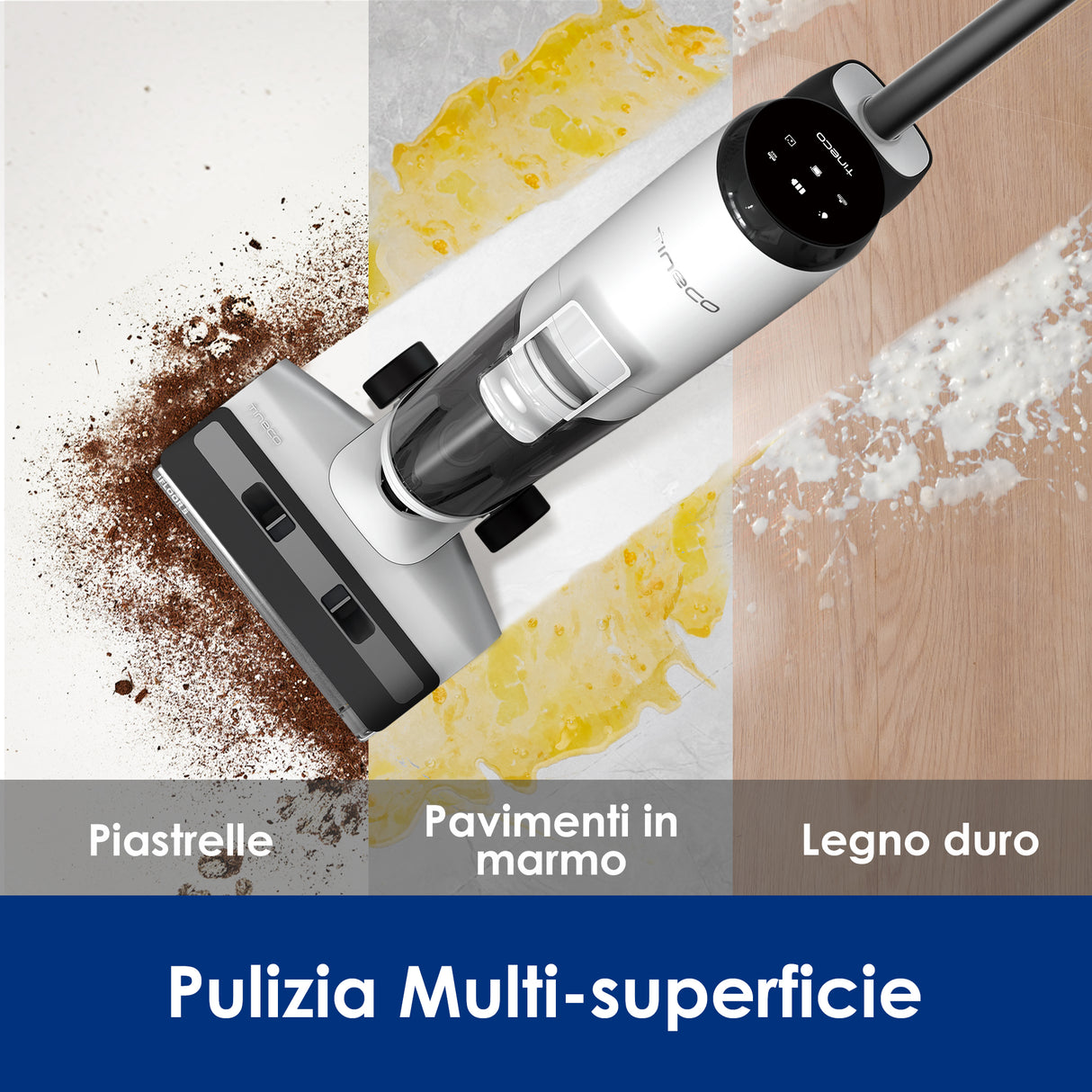 Tineco iFLOOR 5 Lavapavimenti e Aspirapolvere