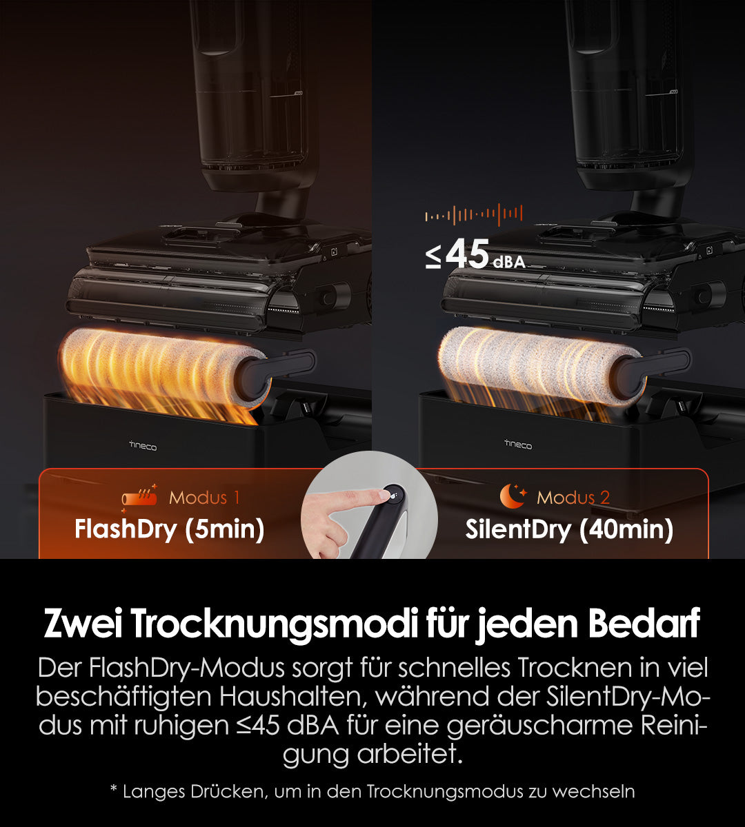Tineco FLOOR ONE S7 Stretch Steam Nass- und Trockensauger, dampfreiniger, nass trockensauger, wischsauger, Besen, staubsauger, staubsauger kabellos, akku staubsauger