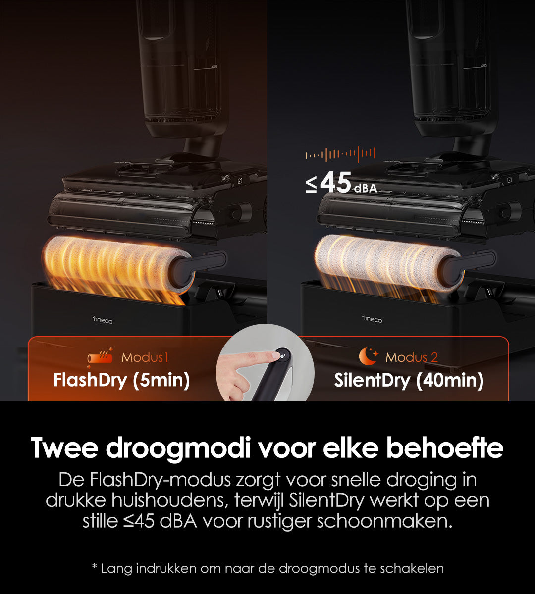 Tineco FLOOR ONE S7 Stretch Steam Stofzuiger met Dweilfunctie, stofzuiger, ​steelstofzuiger, draadloze stofzuiger, dweil, beste stofzuiger