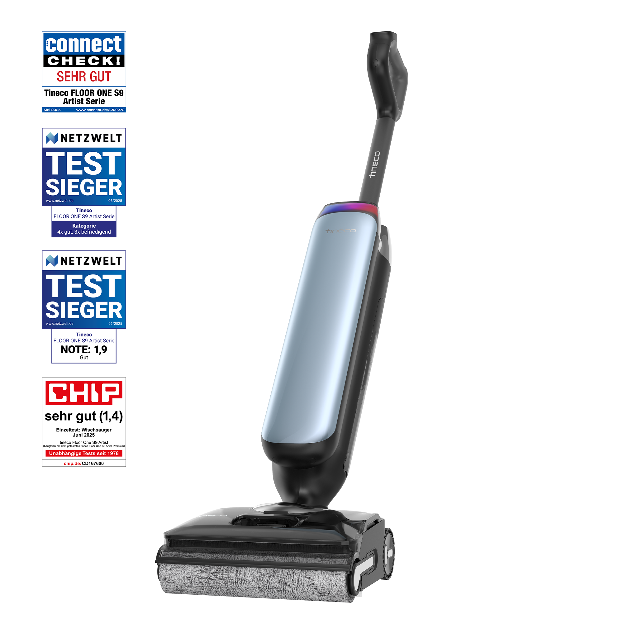 Tineco FLOOR ONE S9 Artist Nass- und Trockensauger