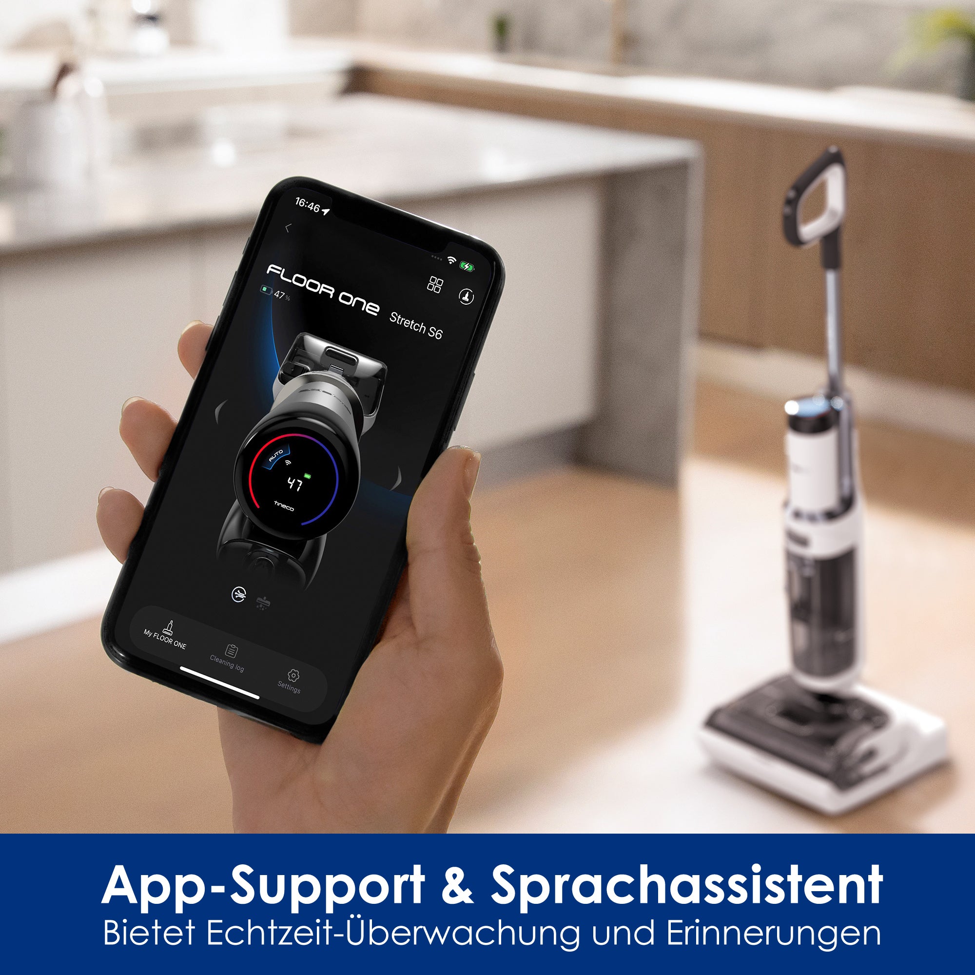 Tineco FLOOR ONE Stretch S6 Lavapavimenti e Aspirapolvere intelligente