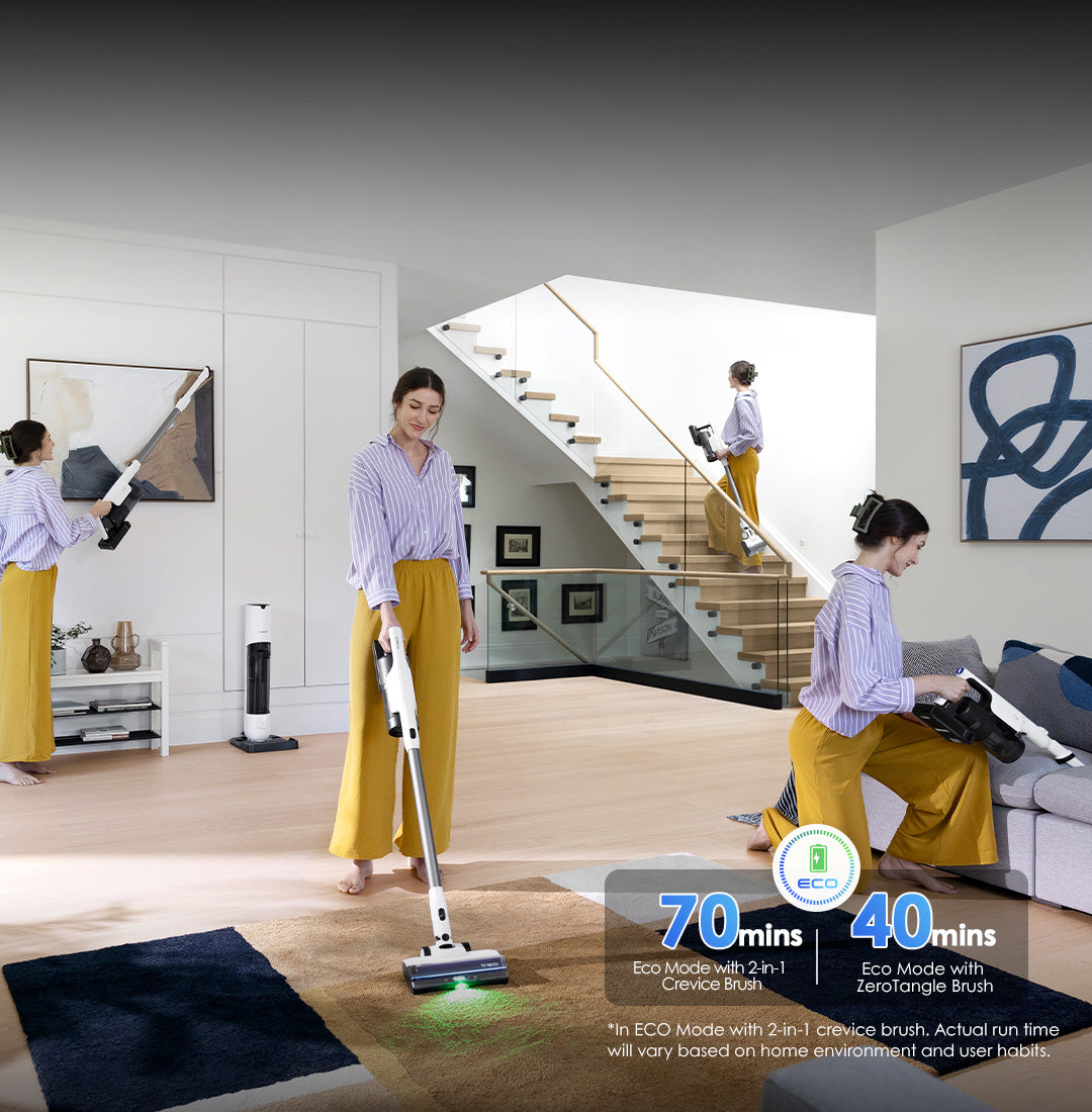 Tineco PURE ONE Station 5 Plus kabelloser smarter Staubsauger, staubsauger, staubsauger kabellos, akku staubsauger, kabelloser staubsauger