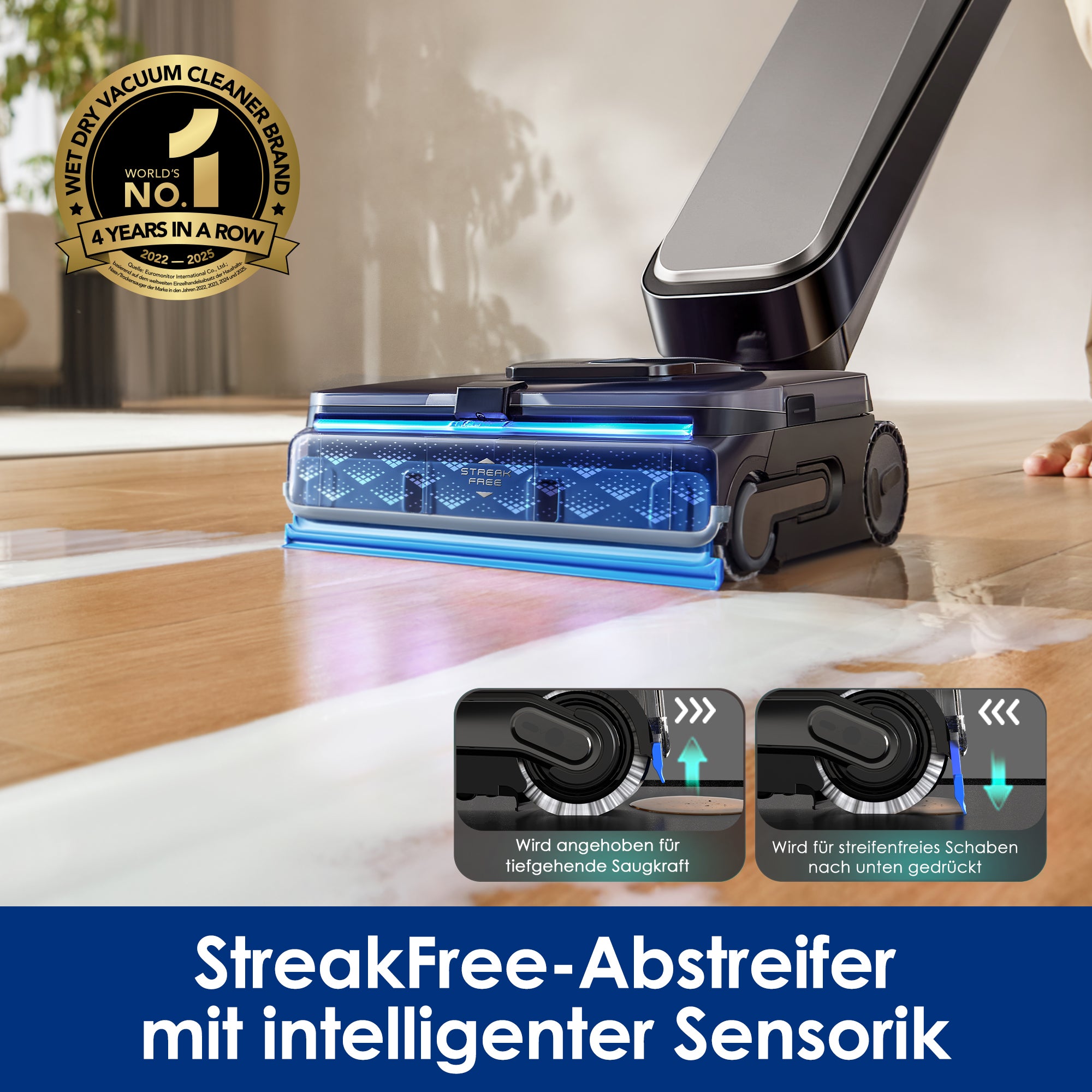 Tineco FLOOR ONE S9 Scientist Wet Dry Vacuum Cleaner