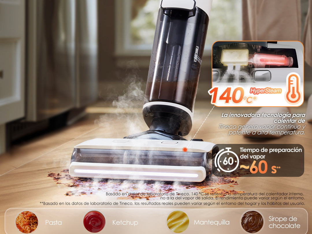 Tineco FLOOR ONE S7 Steam intelligenter Nass- und Trockensauger, Dampfreiniger，nasssauger, nass trockensauger, staubsauger, wischsauger, wischmop