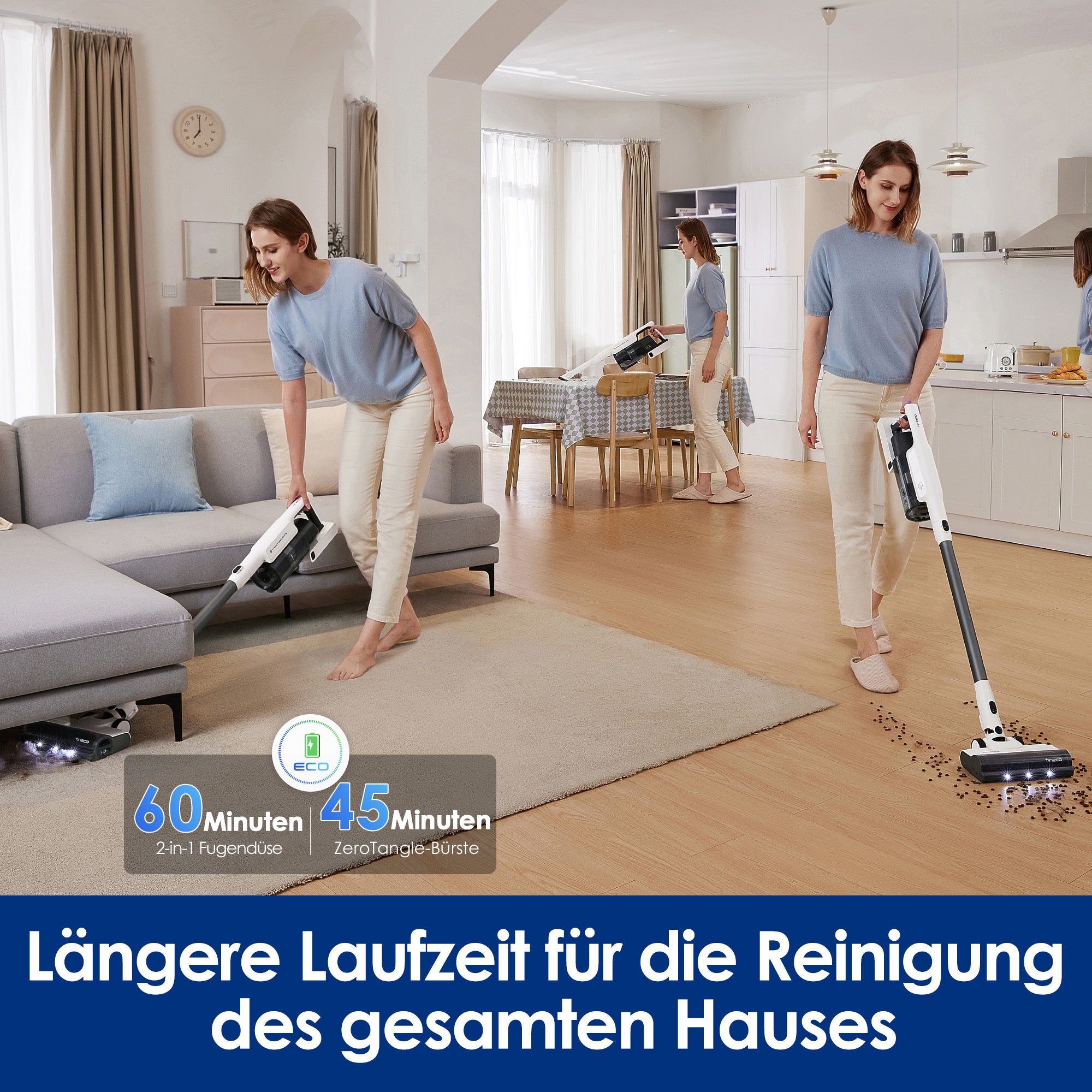 Tineco A30S kabelloser Stabstaubsauger