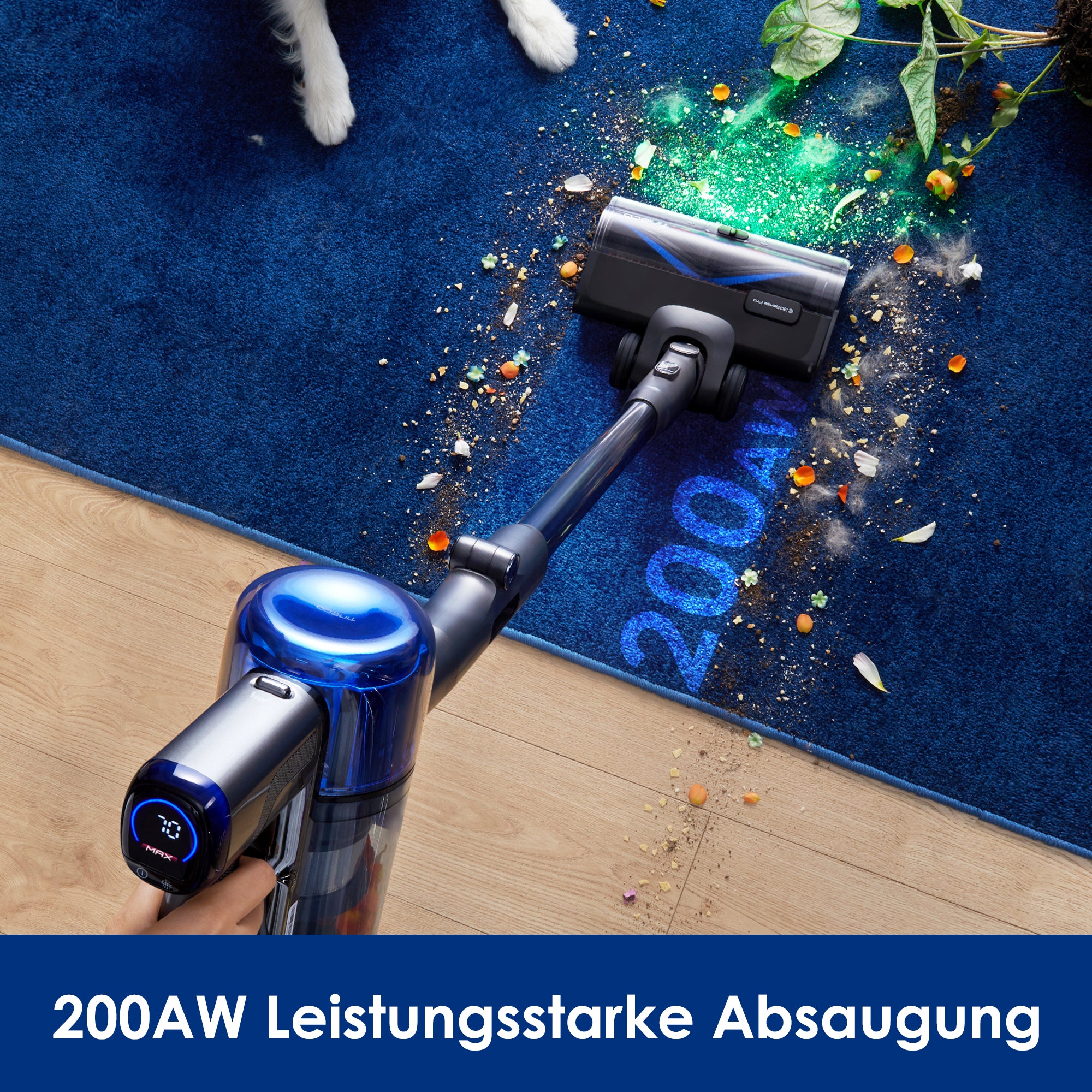 TINECO PURE ONE S70 Smarter Akkustaubsauger, staubsauger, staubsauger kabellos, kabelloser staubsauger, bester akku staubsauger