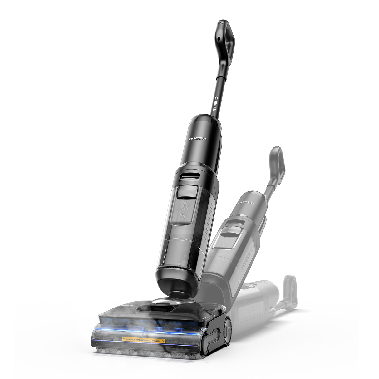 Tineco FLOOR ONE S7 Stretch Steam Lavapavimenti e Aspirapolvere a Vapore Senza Fili