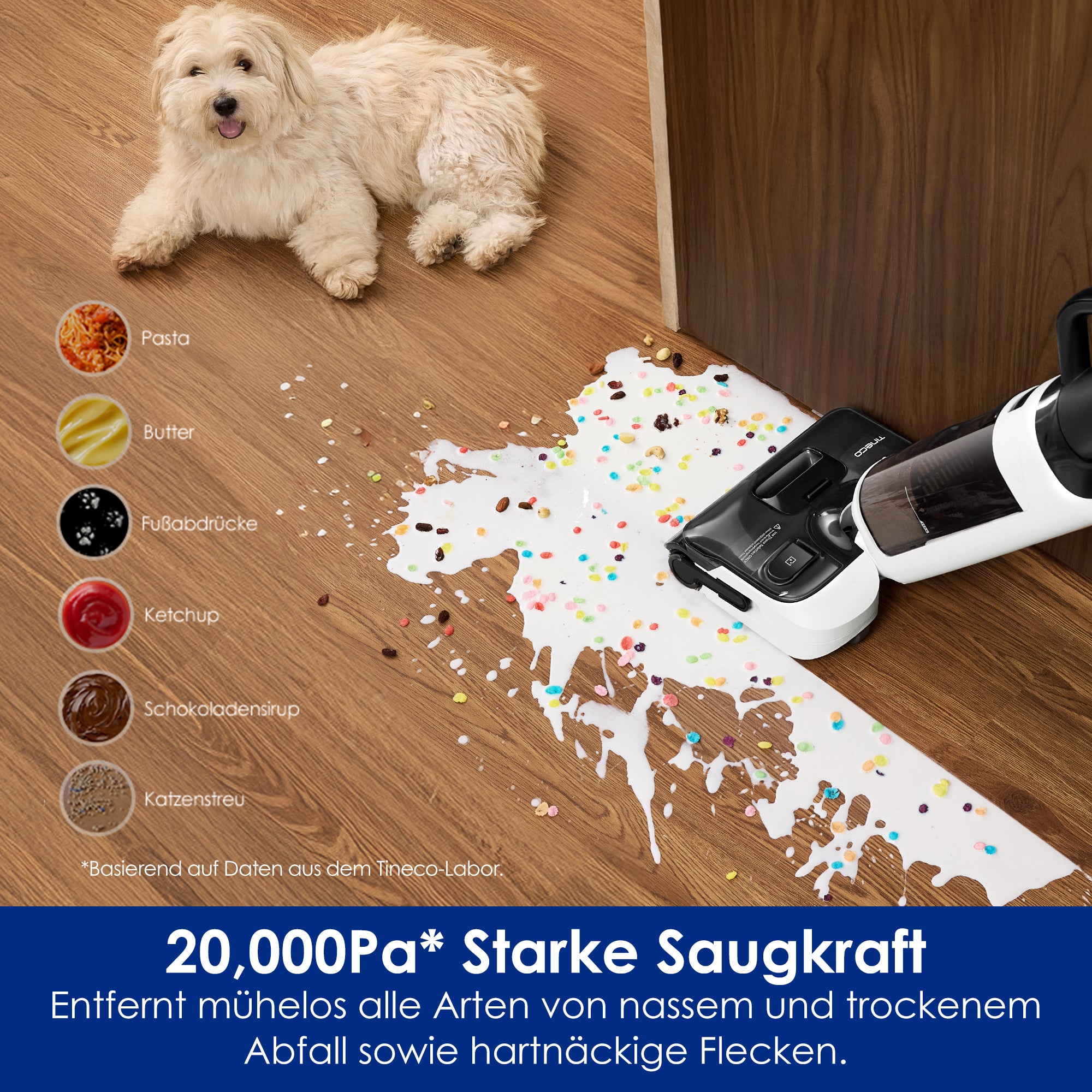 Tineco FLOOR ONE Switch S6 Stretch Breeze intelligenter Nass- und Trockensauger