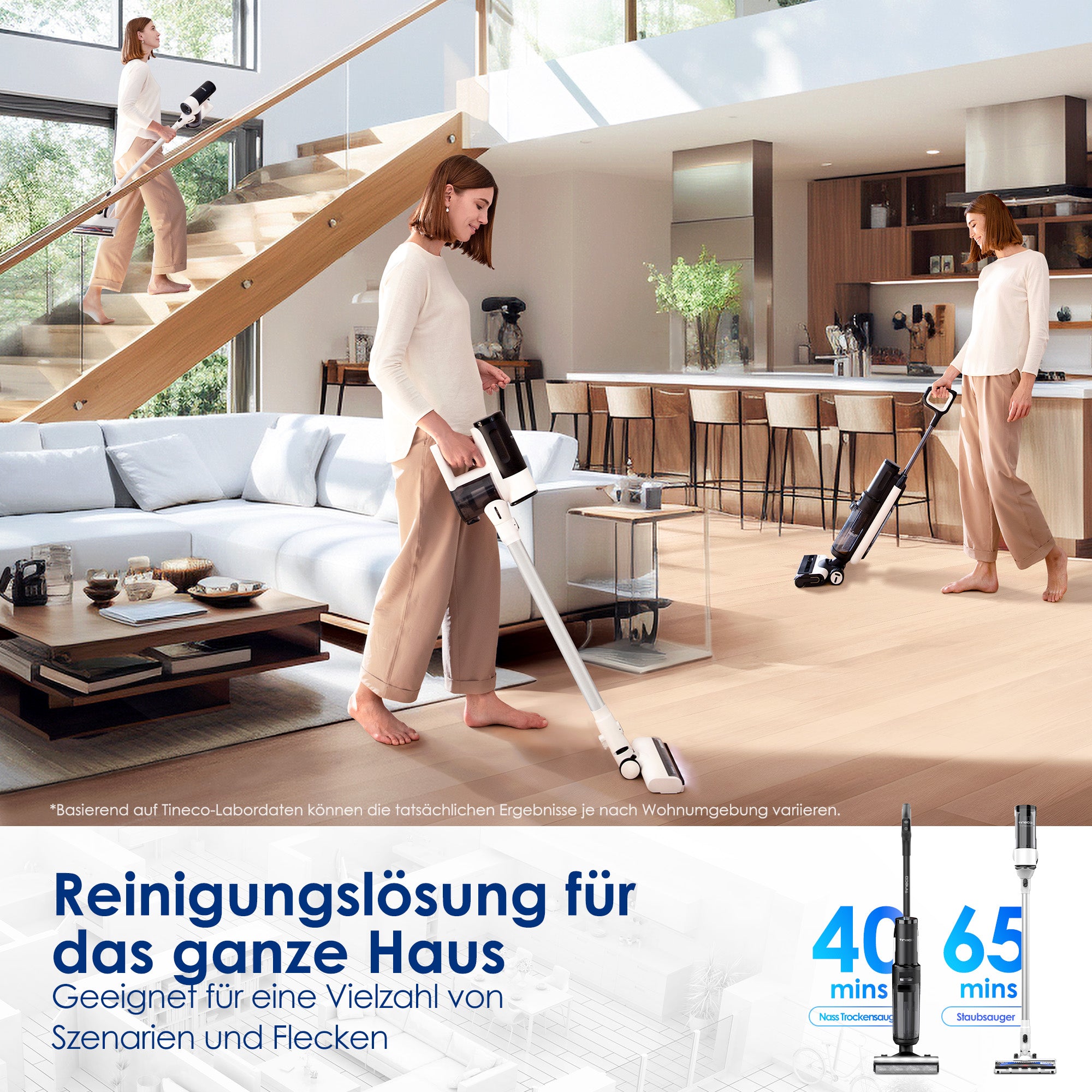 Tineco FLOOR ONE SWITCH S7 Smart Multifunktion Reiniger, Nass- und Trockensauger, nass trockensauger, wischsauger, staubsauger