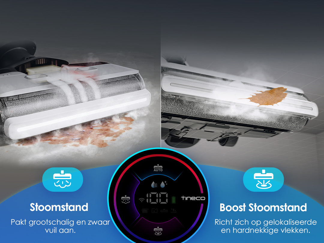 Tineco FLOOR ONE S7 Steam intelligenter Nass- und Trockensauger, Dampfreiniger，nasssauger, nass trockensauger, staubsauger, wischsauger, wischmop