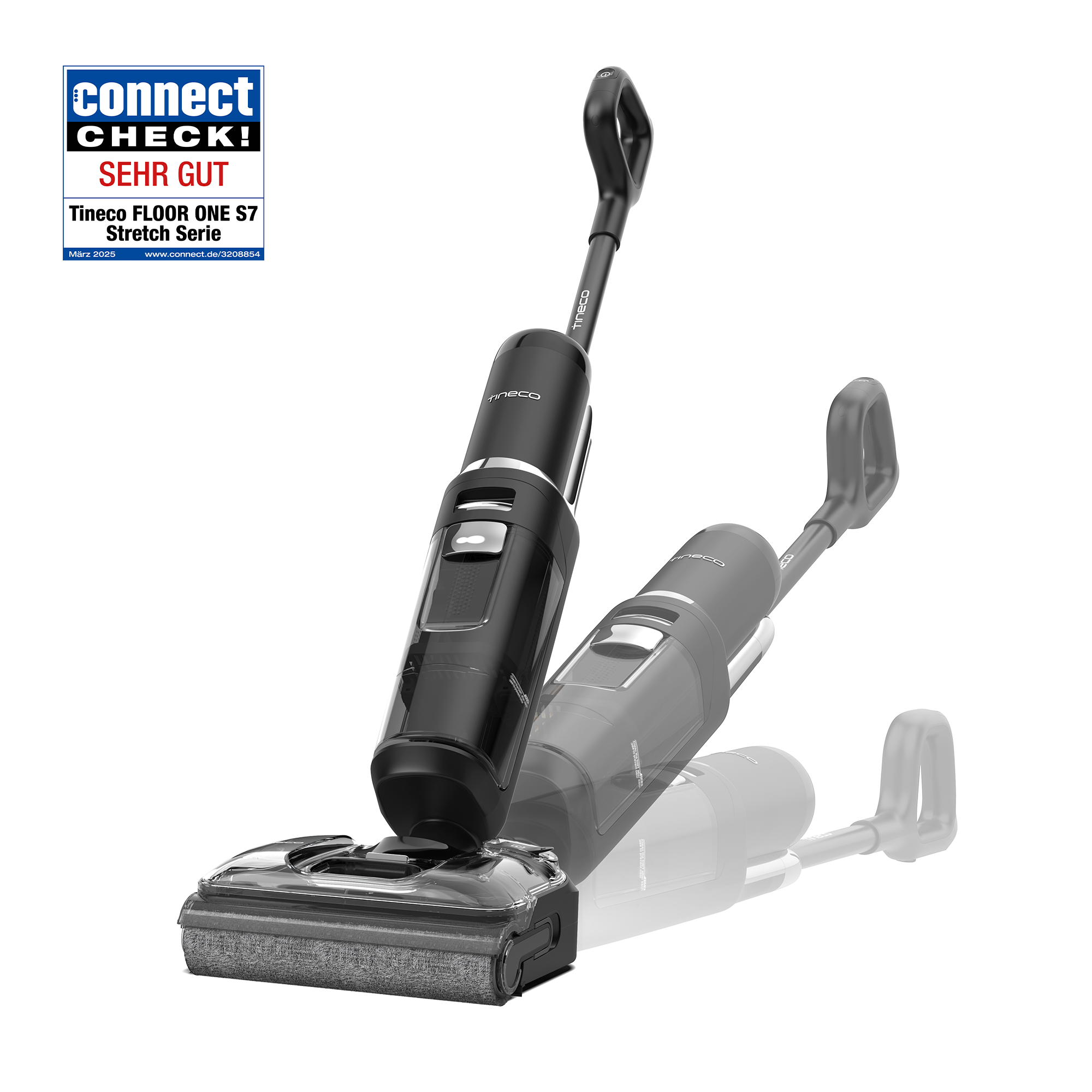 Tineco FLOOR ONE S7 Stretch Ultra intelligenter Nass und Trockensauger,  nasssauger, nass trockensauger, staubsauger, wischsauger, wischmop