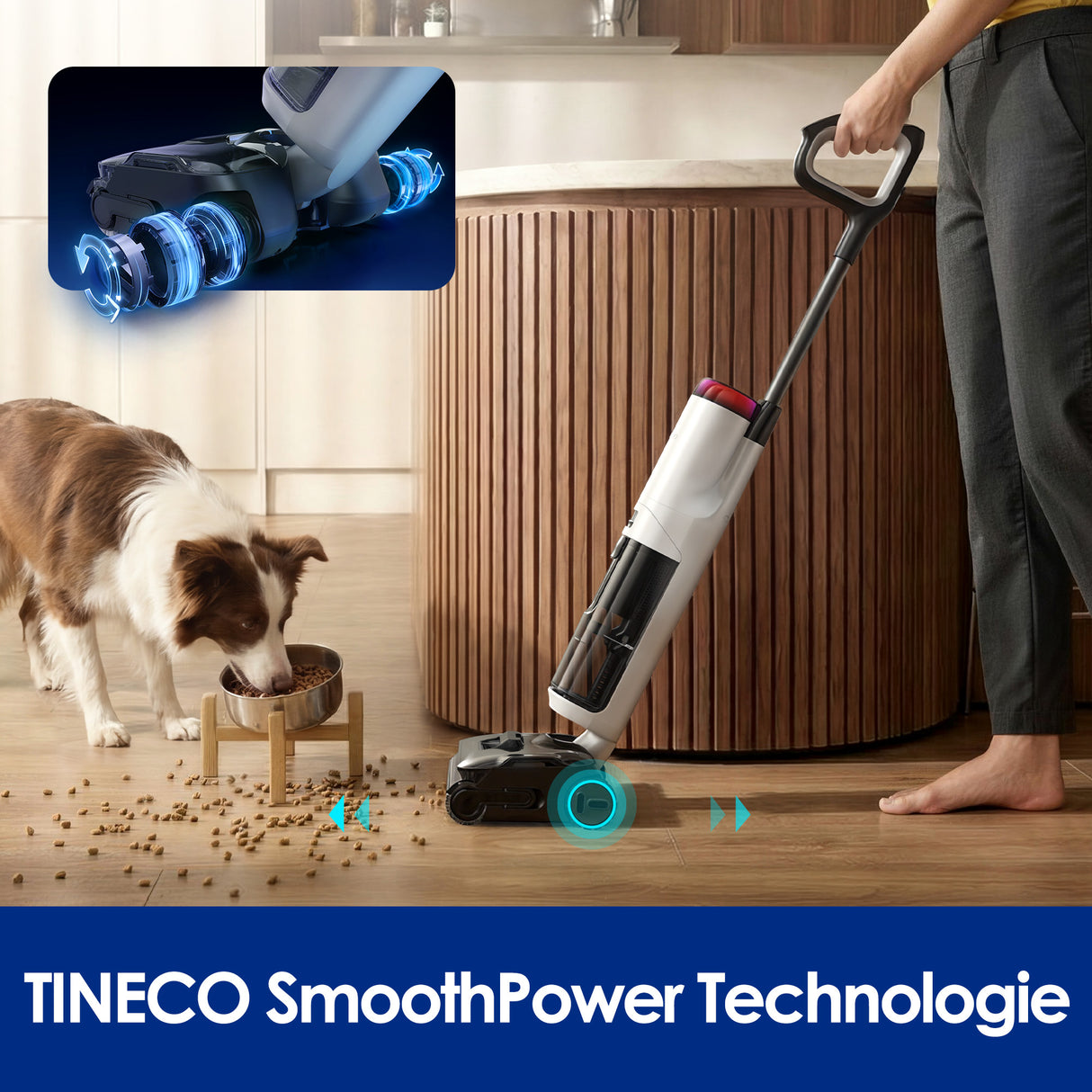 Tineco FLOOR ONE S7 Stretch Turbo Nass- und Trockensauger