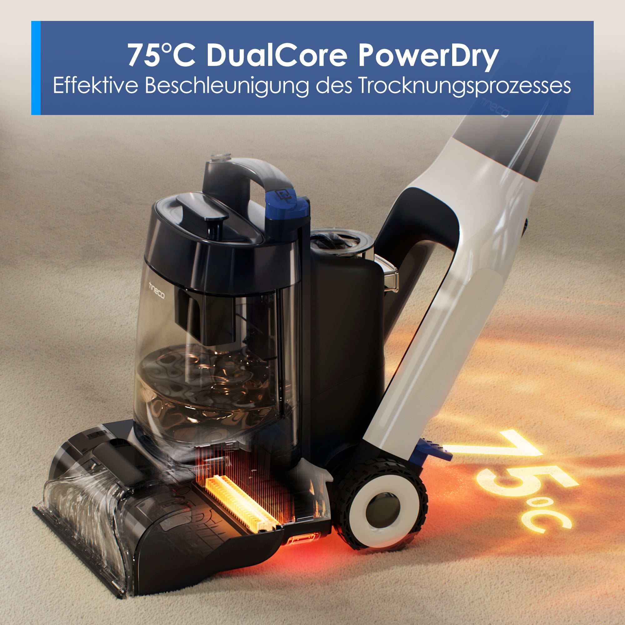 Tineco CARPET ONE Cruiser Intelligenter Teppichreiniger