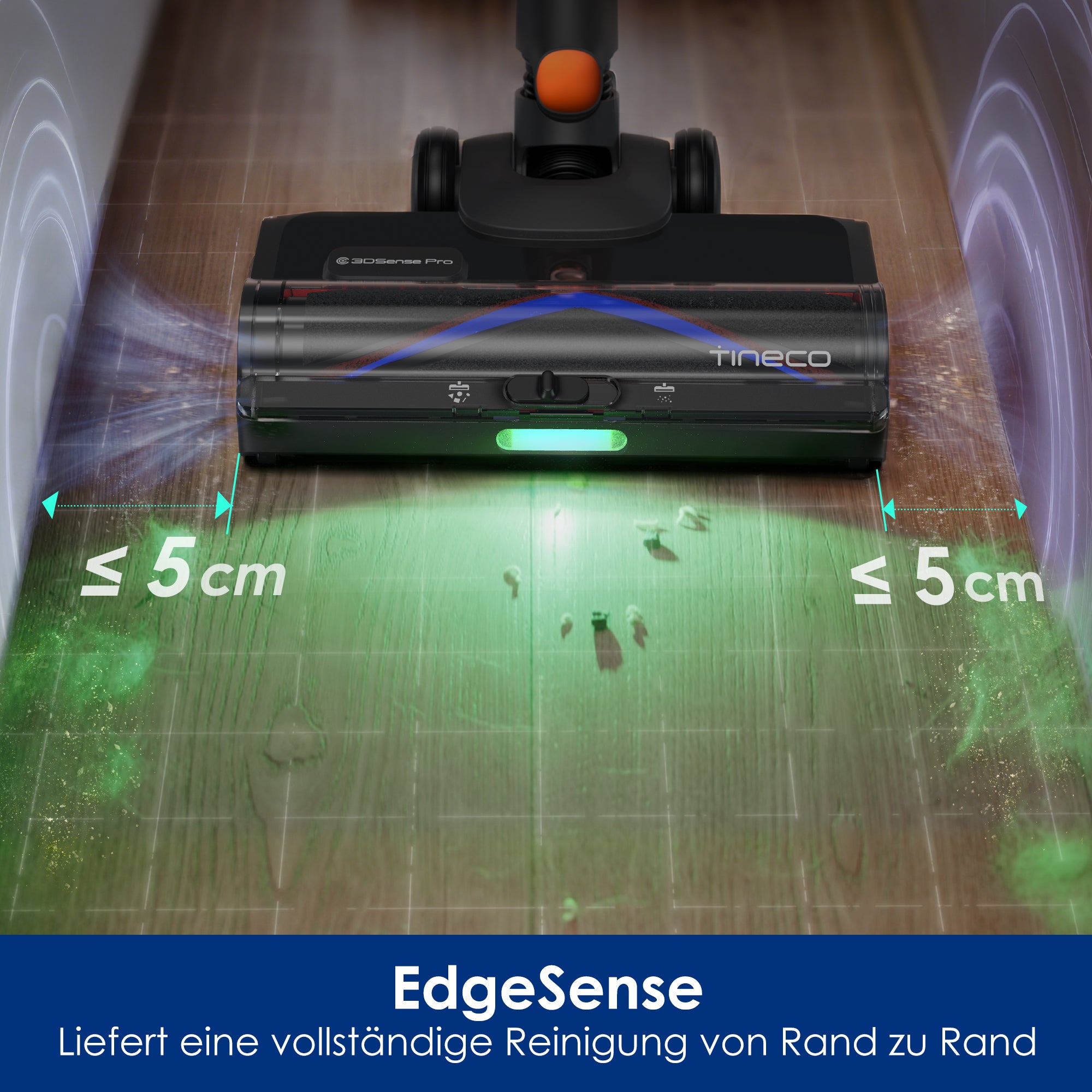 TINECO PURE ONE S70 Smarter Akkustaubsauger blau-orange