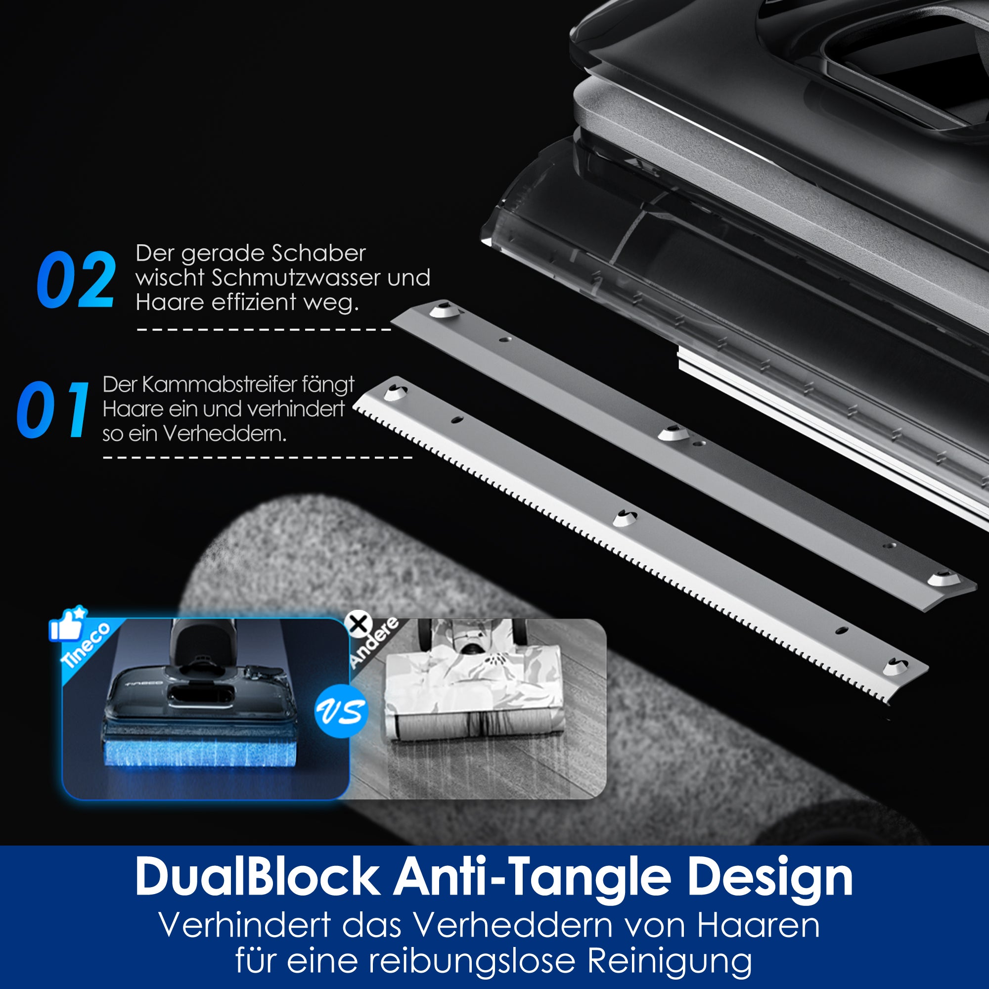 Tineco FLOOR ONE Switch S7 Stretch intelligenter Nass- und Trockensauger, wischsauger, wischmop, mopp, akku staubsauger
nass Trockensauger, beutellose staubsauger