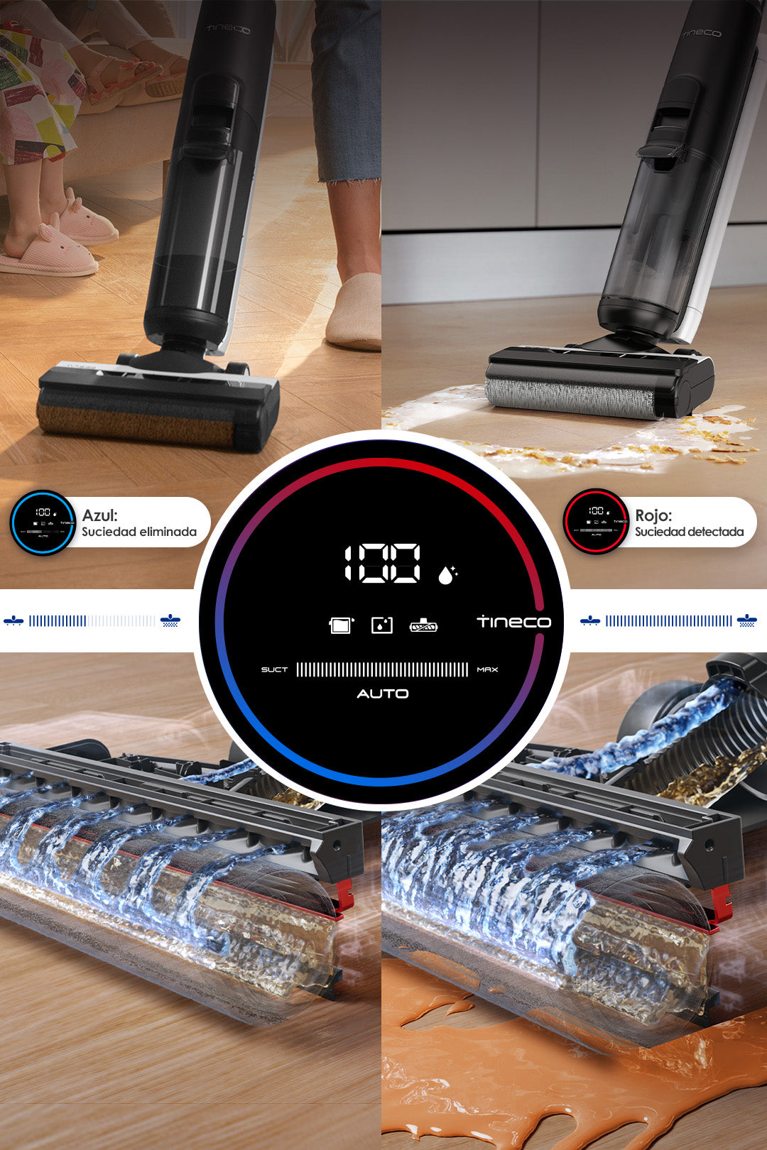 Tineco FLOOR ONE S5 intelligenter Nass- und Trockensauger, nasssauger, nass trockensauger, staubsauger, wischsauger, wischmop