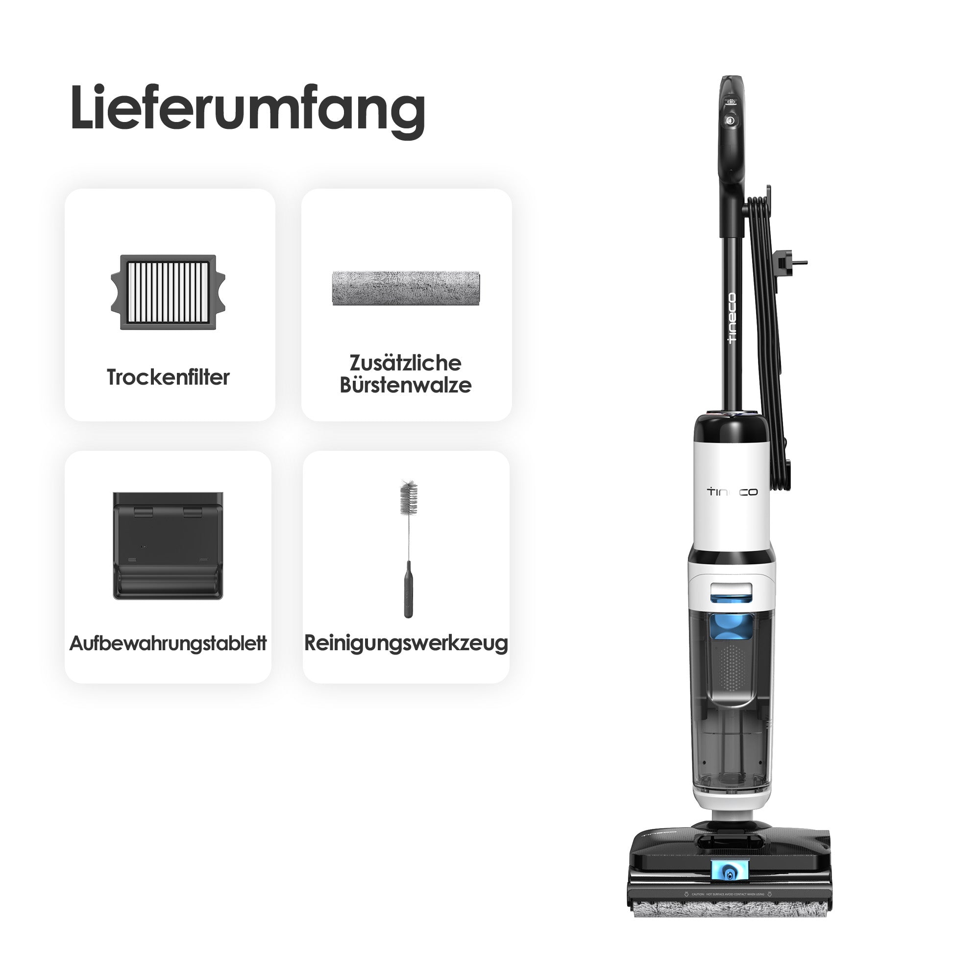Tineco FLOOR ONE S6 Stretch Steam Nass- und Trockensauger - Tineco EU