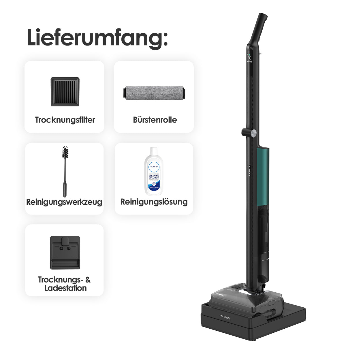 Tineco FLOOR ONE  i7 Fold Wet Dry Vacuum Cleaner