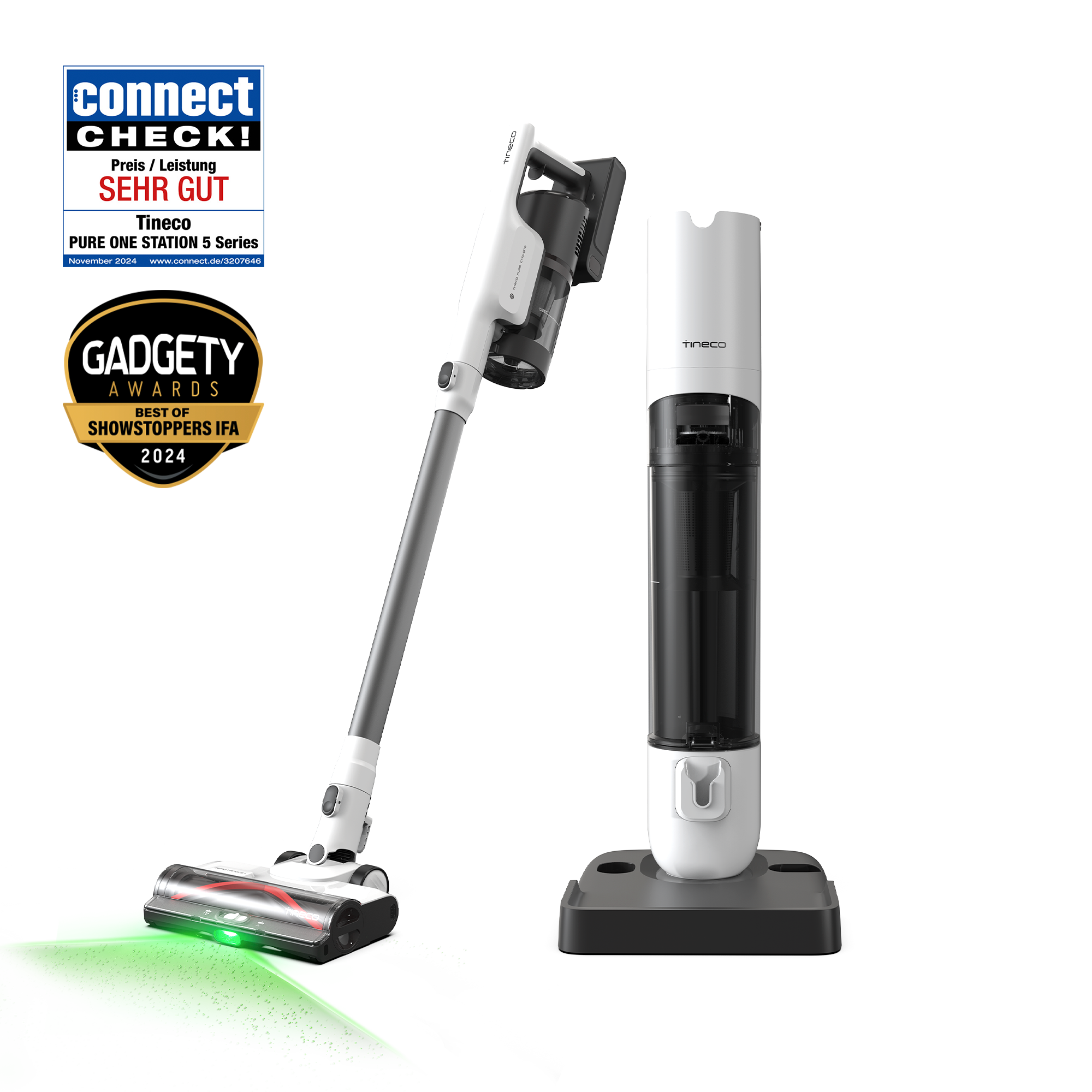 Tineco PURE ONE Station 5 Plus cordless smart vacuum