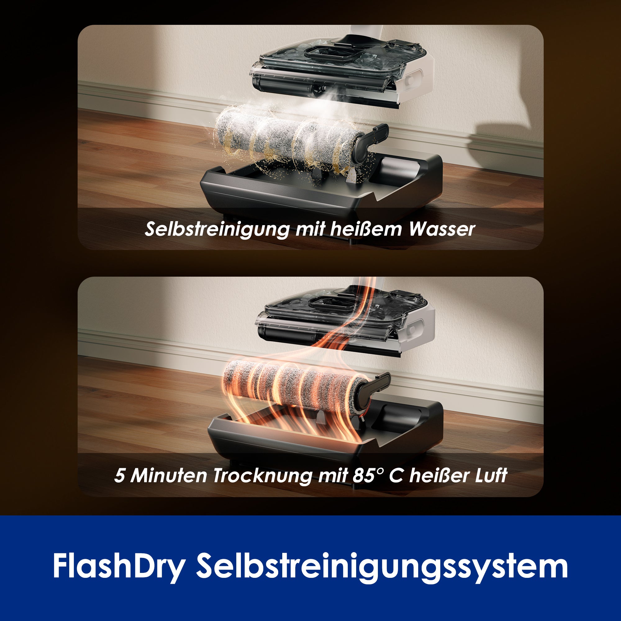 Tineco FLOOR ONE Switch S6 Stretch intelligenter Nass- und Trockensauger