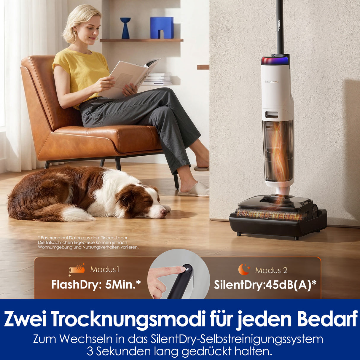 Tineco FLOOR ONE S7 Stretch Turbo Nass- und Trockensauger