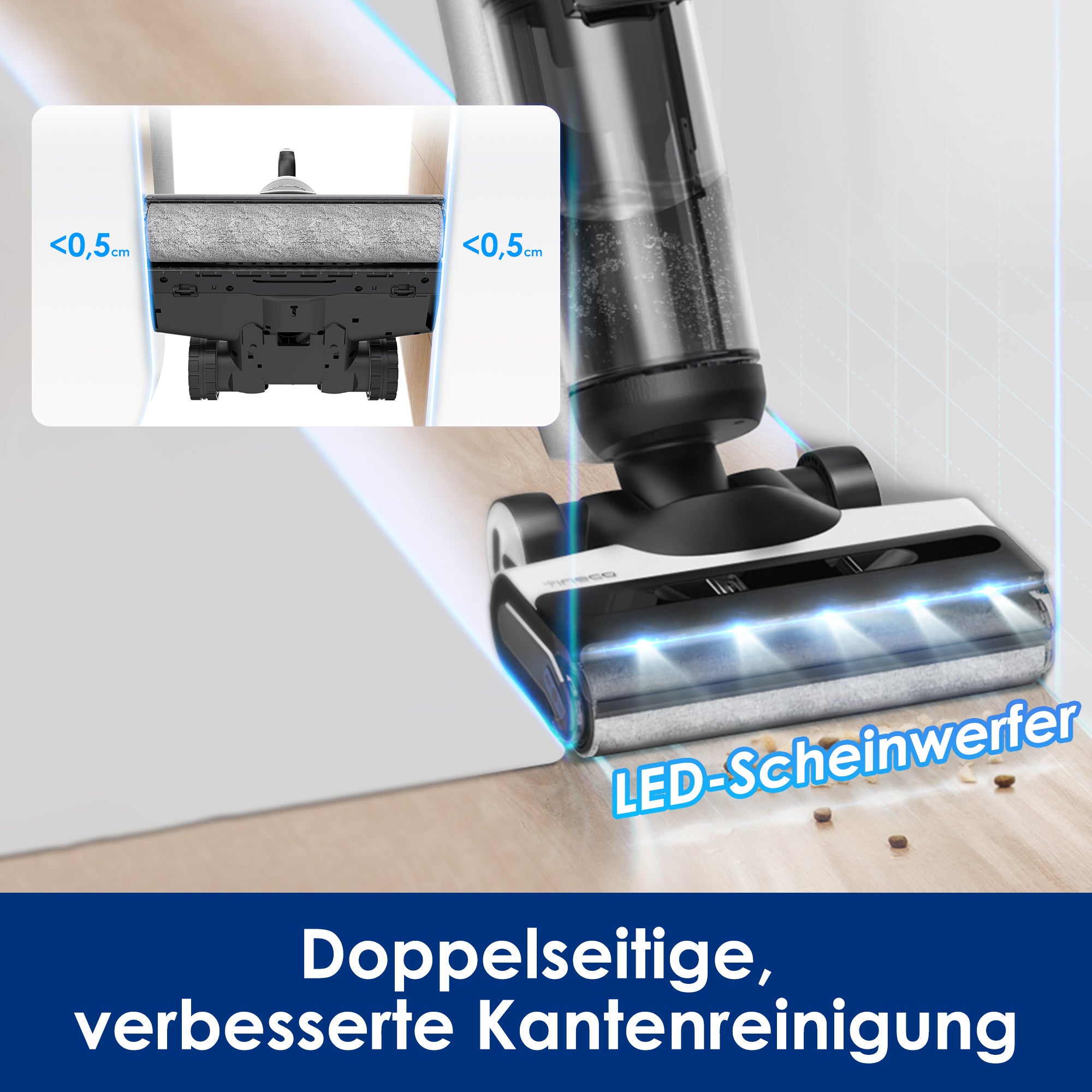 Tineco FLOOR ONE S7 PRO intelligenter Nass- und Trockensauger, nass trockensauger, wischsauger, staubsauger