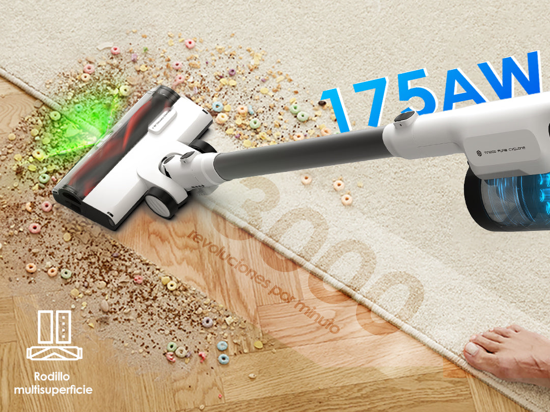 Tineco PURE ONE Station 5 Plus kabelloser smarter Staubsauger, staubsauger, staubsauger kabellos, akku staubsauger, kabelloser staubsauger