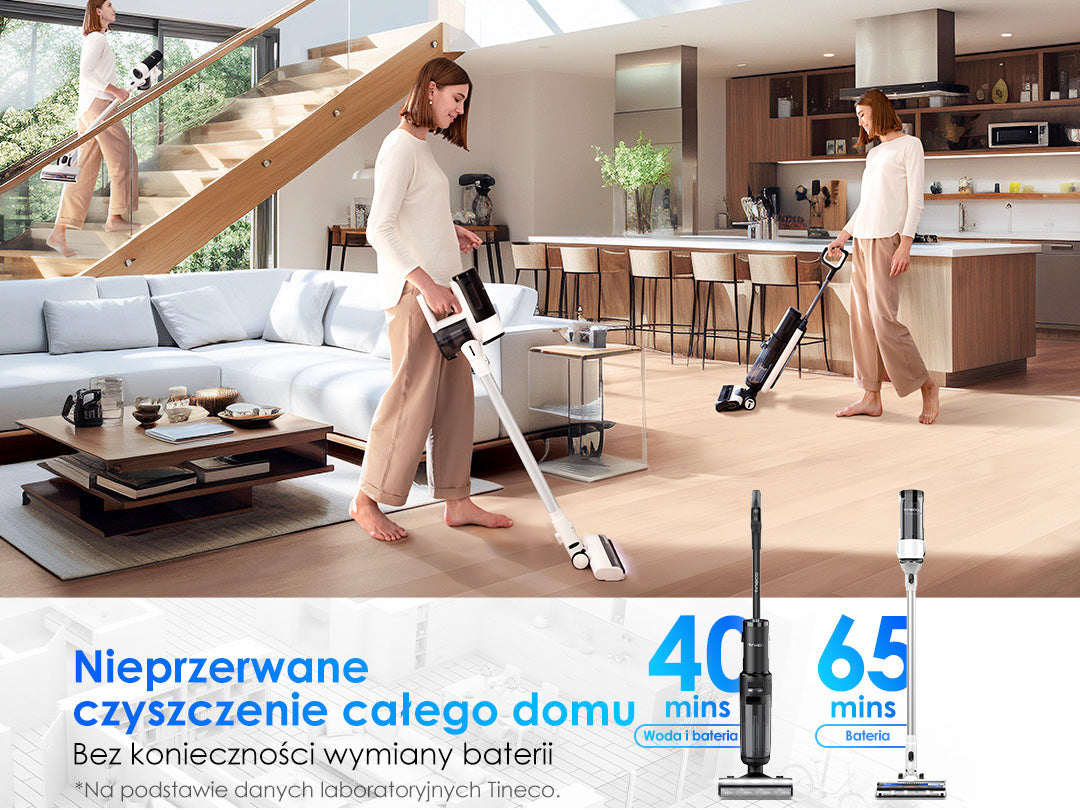 Tineco FLOOR ONE SWITCH S7 Smart Multifunktion Reiniger, Nass- und Trockensauger, nass trockensauger, wischsauger, staubsauger