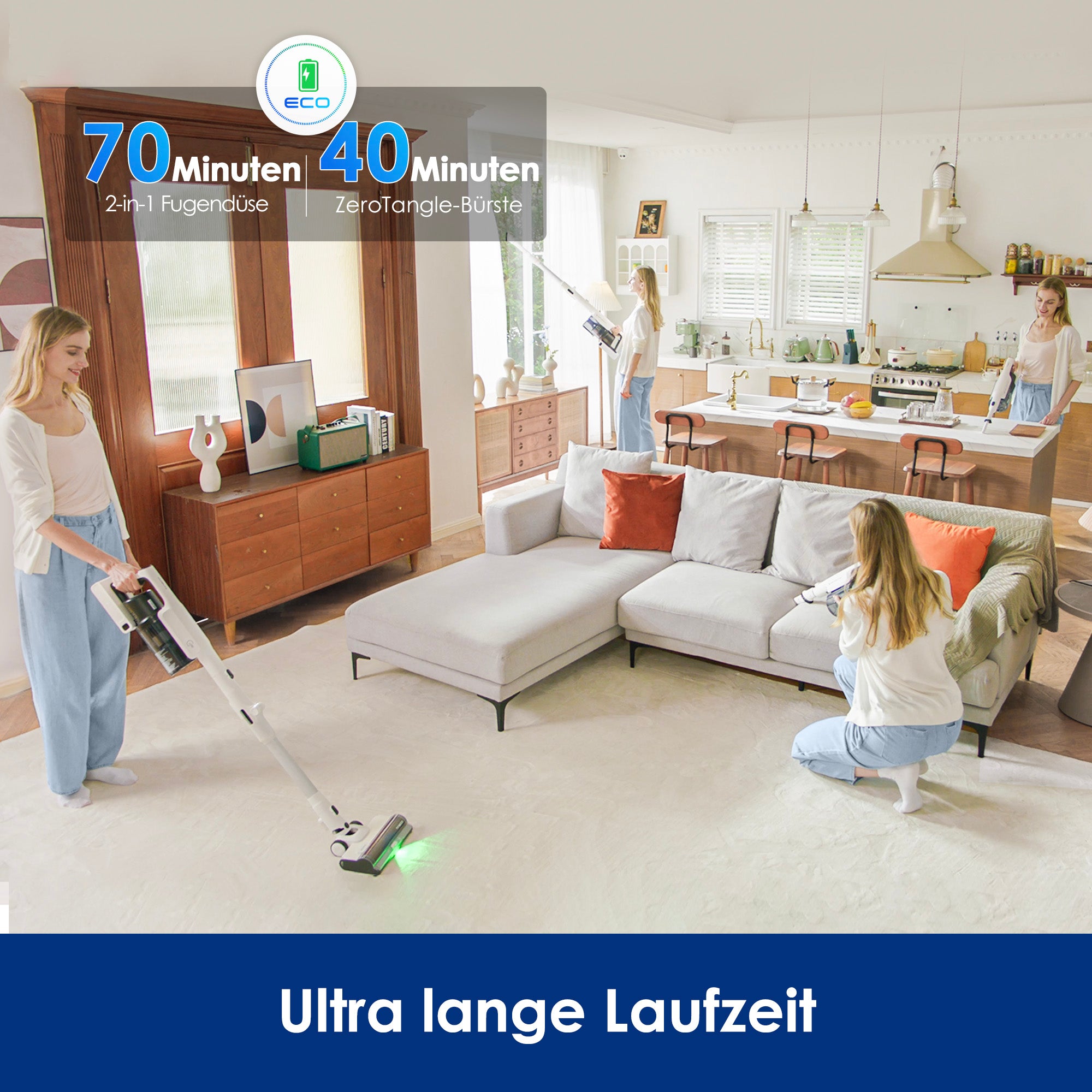 Tineco PURE ONE A50S Plus kabelloser Stabstaubsauger