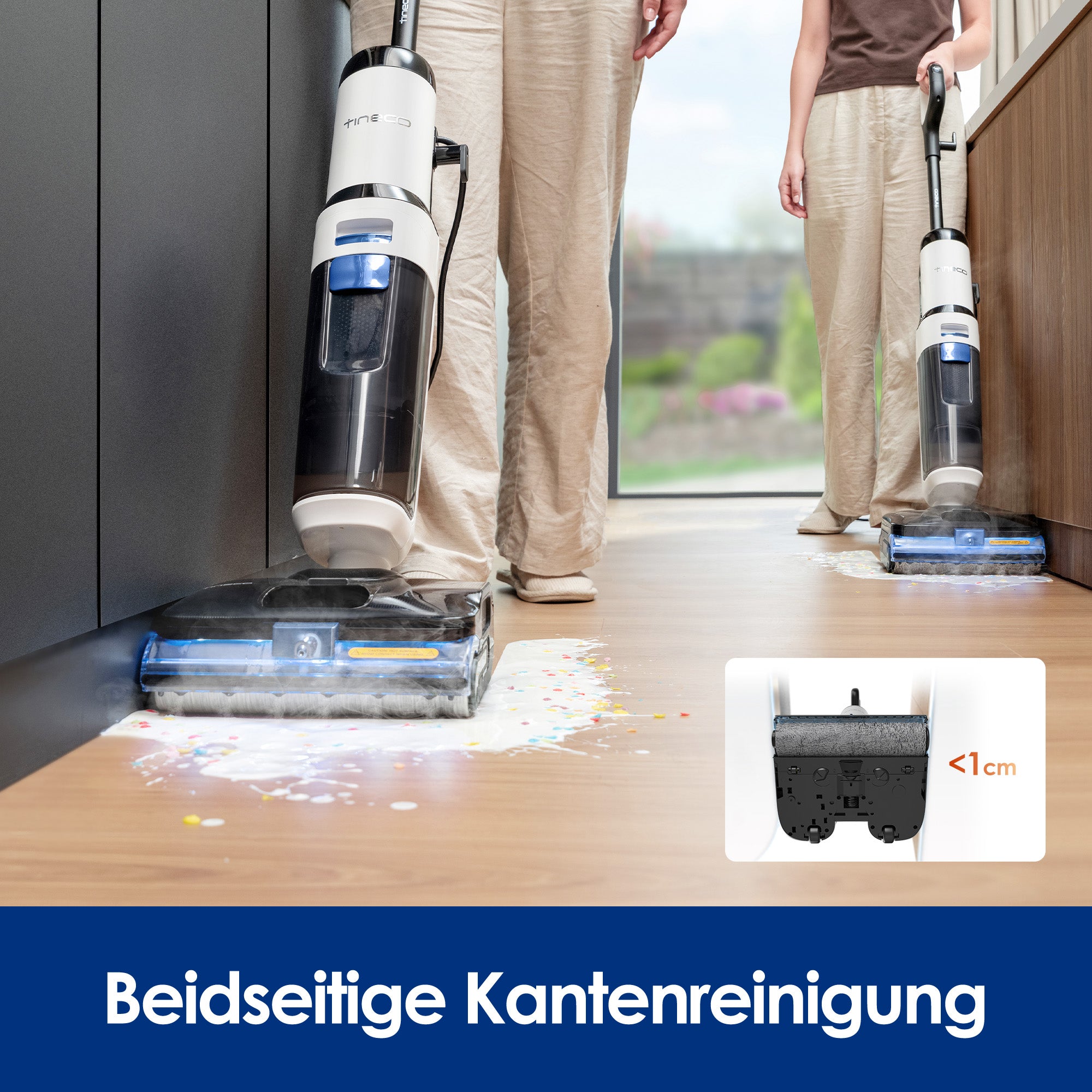 Tineco FLOOR ONE S6 Stretch Steam Nass- und Trockensauger, nass trockensauger, wischsauger, staubsauger, nass trocken sauger, tineco floor one s5. tineco staubsauger, tineco s7, nassreiniger，Dampfreiniger