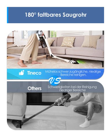 Tineco A50S cordless stick vacuum cleaner