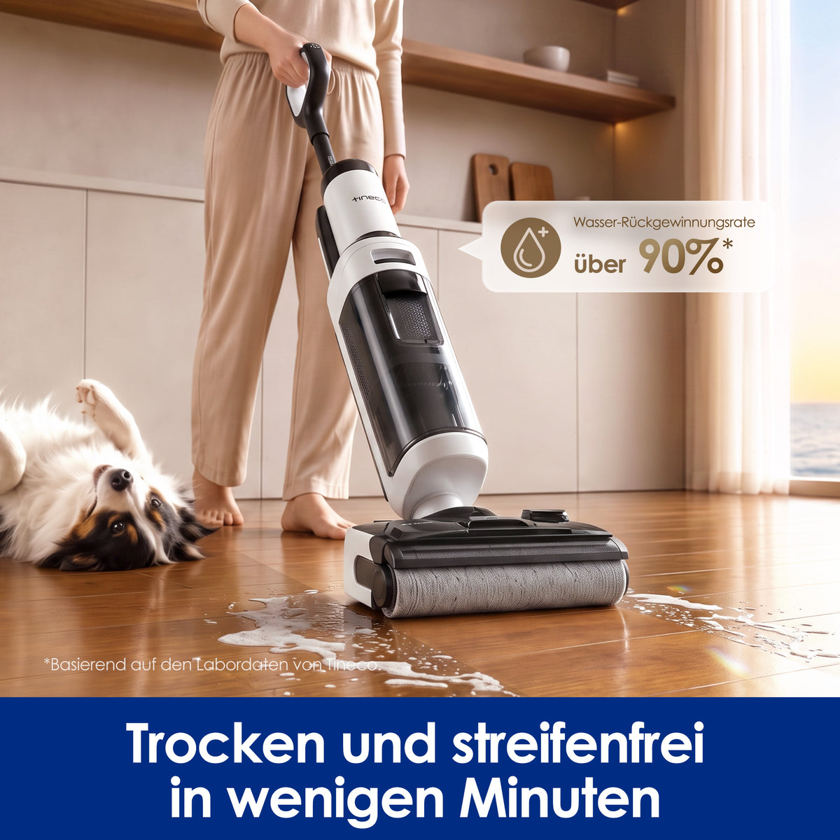 Tineco FLOOR ONE i7 Hotwash Nass- und Trockensauger
