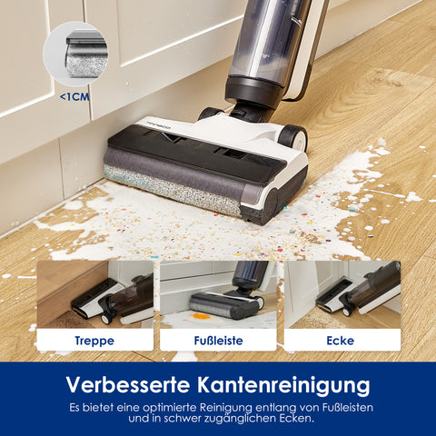 Tineco FLOOR ONE S5 Combo Power Kit intelligenter Nass- und Trockensauger