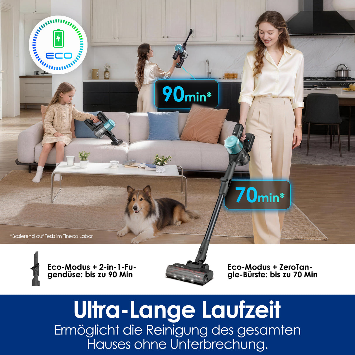 Tineco PURE ONE S50 Pro Pet Aspirapolvere Senza Fili