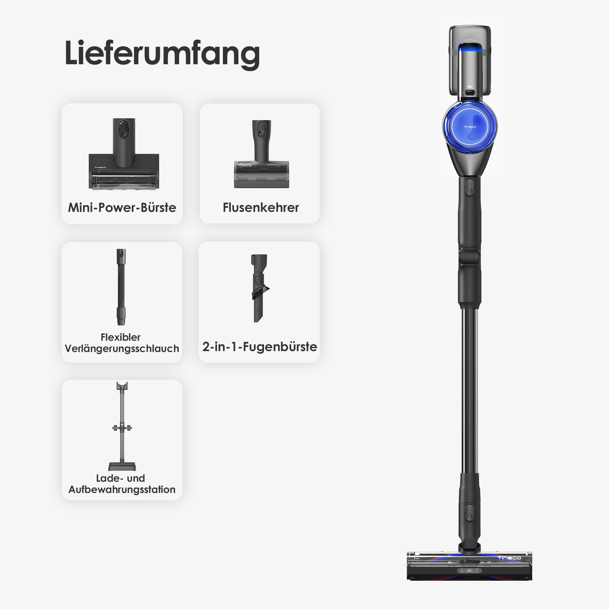 TINECO PURE ONE S70 Smarter Akkustaubsauger