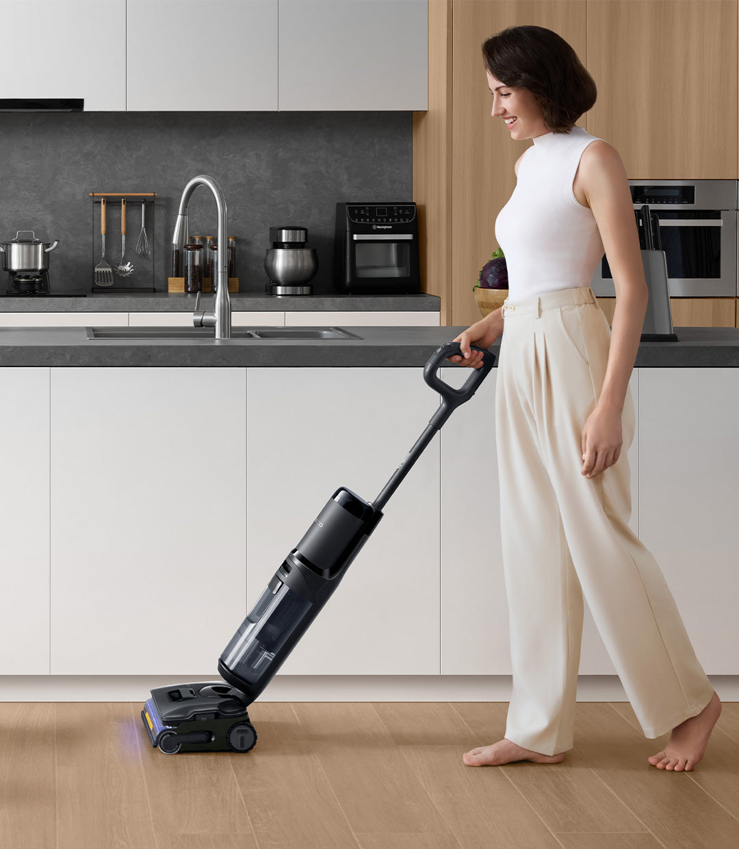 Tineco FLOOR ONE S7 Stretch Steam dampfreiniger，Nass- und Trockensauger, nass trockensauger, wischsauger, staubsauger, Besen, staubsauger kabellos, akku staubsauger