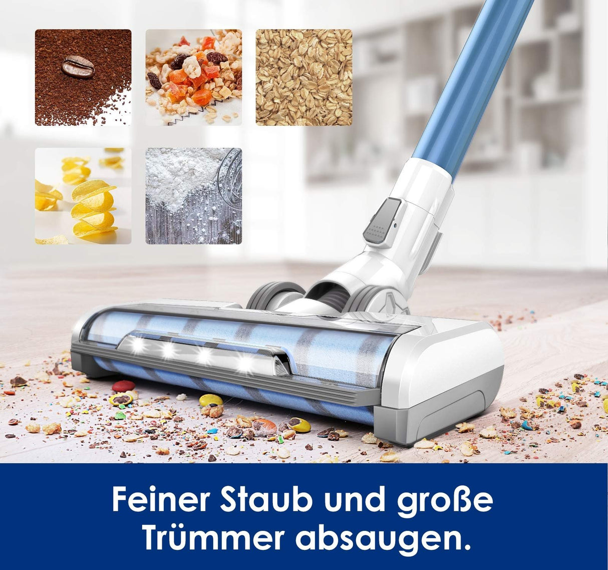 Tineco LED Soft-roller elektrische Bürste für A11 / A10 Serie Akku Staubsauger - Tineco EU