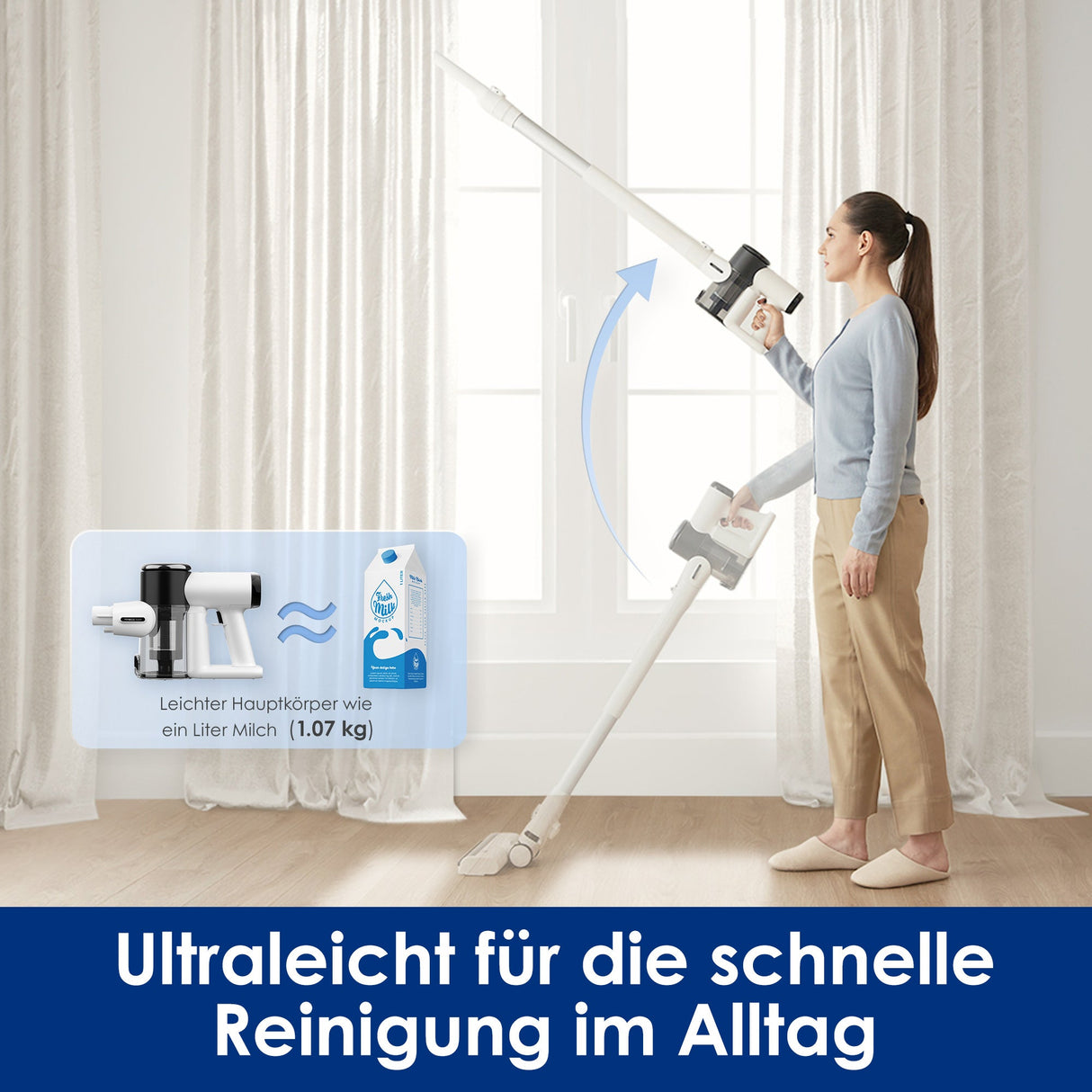 Tineco PURE ONE AIR PRO Federleichter Akku Staubsauger für schnelle Reinigung - Tineco EU